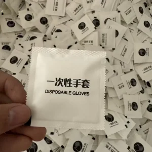 Single-Packaging Thick Soft Waterproof Durable Disposable PE Gloves for Household Kitchen and Food Processing