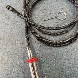 Sink Expanding Hook Tool Bendable Manual Spring Drain Snake Steel Wire Pipe Cleaner