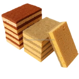 Sisal Coconut Fiber Wood Pulp Cotton Dishwashing Sponge Scouring Pad Cellulose Sponge