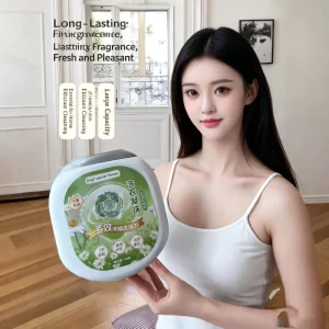 Six-in-One Pomelo Leaf Laundry Detergent Beads with Deep Cleaning and Multiple Effects