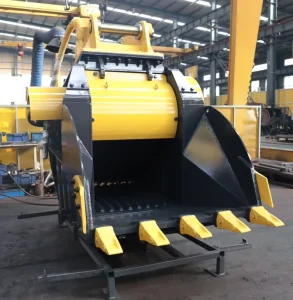 Skeleton Crusher Bucket 0.5m Capacity Steel Construction New for 13 18 Ton Excavators