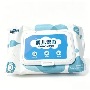 Skin Friendly Daily Use Infant Cleansing Wet Wipes OEM ODM Available Custom Logo Color