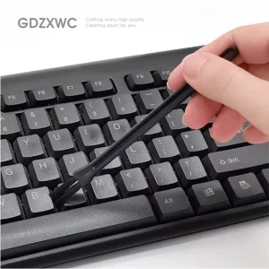 Slim 11mm Width Flat Brush Supply Quality Multi Purpose Keyboard Earphones Electronics 20mm Bristles Length Cleaning Brushes