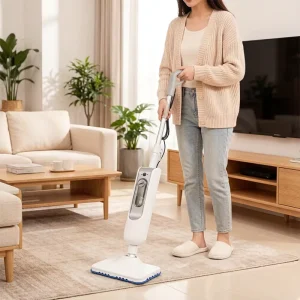 Slim Body Lightweight Steam Mop Clean Grease Removal