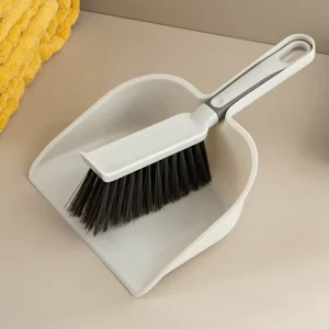 Small Broom and Dustpan Set for Kitchen, Desktop, and Bedroom