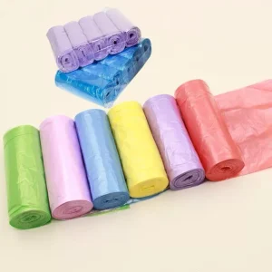 Small Disposable Trash Bags for Bedroom, Office, Kitchen Trash Cans, and Wastebaskets