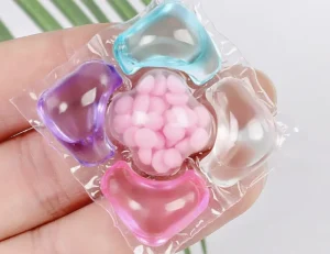 Small Eco Laundry Detergent Pods, Peach Scented