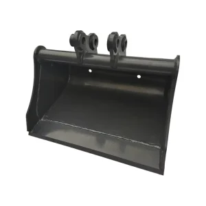 Small Excavator Accessories Customized 800MM Plane Bucket Without Teeth Alloy Steel 1.2 Ton Suitable