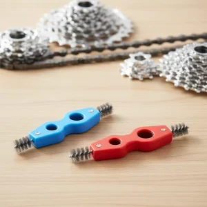 Small Flexible Plastic Tubing Cleaning Brush with Steel Wire, 190 mm Length, 16 mm Handle Diameter