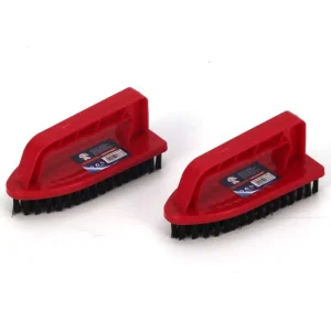 Small MOQ Cleaning Brush Scrub Brush With Plastic Handle
