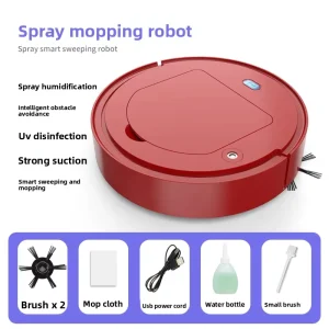 Smart 3-in-1 Sweeping Robot Vacuum and Mop with USB Charging