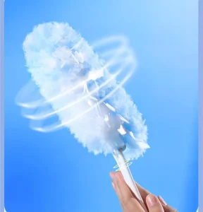Smart Feather Duster Pro Portable Microfiber Anti Static Retractable Handle Reusable for Car
