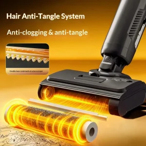 Smart Floor Scrubber All in One Vacuum Mop Robot Electric Vacuum Cleaner Brushless Motor 60 Minute Runtime Drying
