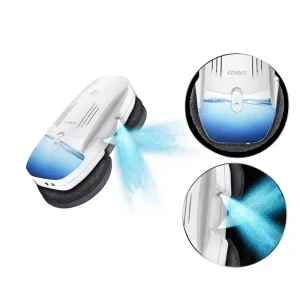 Smart Home Robot Window Cleaner Electric Automatic Glass Cleaning Ultrasonic Spray Anti Fall Safety Rope App Controlled for Home
