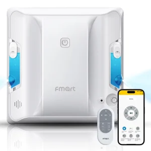 Smart Path Finding Window Cleaning Robot Deep Stain Removal Self-Adjusting Suction Glass Cleaner Frameless Household Outdoor