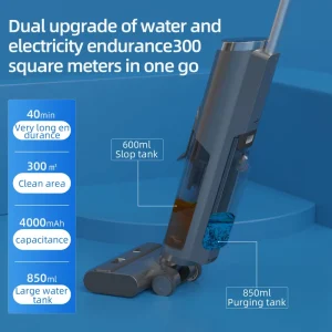 Smart Wet and Dry Vacuum Cleaner Floor Washer Cordless Floor Mop
