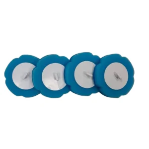 Snap-On Disposable Toilet Brush Replacement Heads Factory Direct Sponge Material