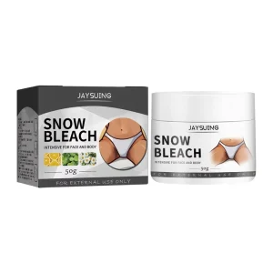 Snow Bleach Cream for Underarm, Dark Spot and Bikini Area Whitening