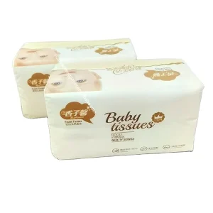 Soft 4 Ply Facial Tissues Safe and Personal Cleaning Care for Home Use