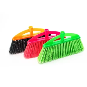 Soft-Bristle Plastic Broom and Dustpan Set Manufacturer