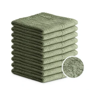 Soft Cleaning Cloths for Kitchen Eco Friendly 30x30cm Strong Absorption for Household Cleaning
