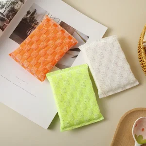 Soft Durable Polyester Double-Sided Scouring Pad Sponges