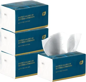 Soft Eco friendly High Quality Virgin Wood Pulp 3 Ply Bag Box Facial Tissue for Office & Hotel Use