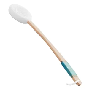 Soft Foam Replacement Sponge Head for Back Scrubber Body Bath Brush Skin Exfoliating Wash Pad for Daily Body Cleaning