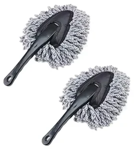 Soft Microfiber Car Dash Duster Brush for Home, Kitchen, and Computer Cleaning