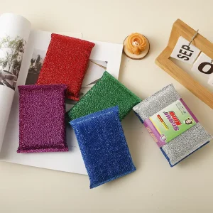 Soft Oil-Resistant Washable Polyester Heavy-Duty Scouring Pad Sponge