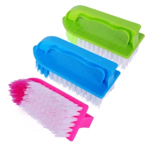 Soft Plastic Shoe and Clothes Cleaning Brush PP Handle Household Cleaning Tool with PP and PET Bristles