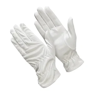 Soft Polyester Food-Safe Safety Gloves with Elastic Wristband for General Purpose Use