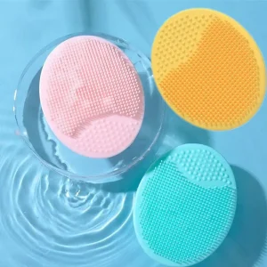 Soft Silicone Facial Cleansing Brush and Face Exfoliator for Deep Skin Cleaning
