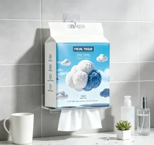 Soft Thick Disposable Nonwoven Face Towels QuickDry 20x20cm 20pc Custom LOGO Portable Large Package