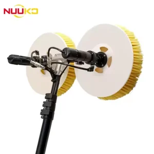 Solar Robot Panel Cleaning Machine Equipment Telescopic Electric Brush for Solar Panel Cleaning System Kit