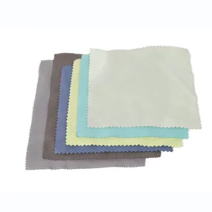 Solid Color Suede Microfiber Eyeglass Cleaning Cloth
