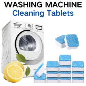Solid Detergent Cleaning Tablets Deep Cleaning for Washing Machine Efficient HE Descaler Agent OEM Fresh Fragrance Cleaner
