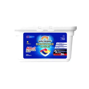 Solid Dishwasher Detergent Pods Antibacterial Degreasing Formula