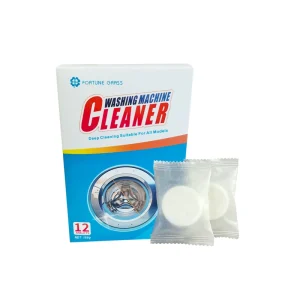 Solid Disposable Washing Machine Cleaner for Front- and Top-Load Washers
