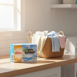 Solid Eco Friendly Disposable Dryer Sheets with Flower Scent for Apparel Private Label Box Packed
