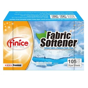 Solid Eco-Friendly Disposable Fabric Softener Dryer Sheets with Flower Scent for Apparel Private Label Box-Packed