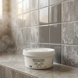 Solid Eco Friendly Tile Cleaning Paste for Bathroom Toilet Floor Tile Polishing Wax Removal Stain & Yellow Spot Removal