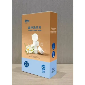 Solid Laundry Cleaning Tablets Eco-Friendly Plant-Based Natural Soap Powder