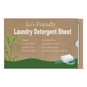 Soluble Laundry Sheets Strong Decontamination Laundry Soap Powder Clothing Sheets Cleaning Washing Machines Detergent Sheet