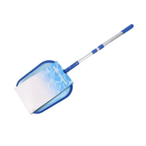Spa Pool Accessories Cleaning Tool Pool Hand Leaf Skimmer with Long Aluminum Telescopic Pole