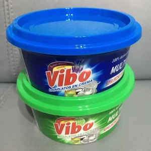 Spanish Language Packaging for Kitchen Cleaning Solid Dish Wash Paste Lavender Lime Scent Eco Friendly Dishwashing Detergent