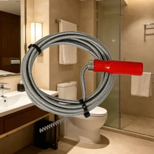 Spiral Pipeline Unclogger for Household Kitchen Sink Drains and Sewers