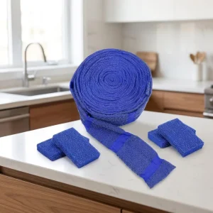 Sponge Fabric Cloth Material Semi-Finished Dishwashing Sponge Cloth Roll