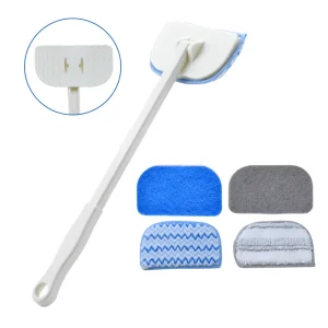 Sponge Scrubber with Scouring Pads for Kitchen, Bathroom, and Shower Cleaning