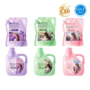 Spot Lavender Fragrance 2KG Antibacterial Clean Apparel Factory Direct Processing Liquid Laundry Detergent